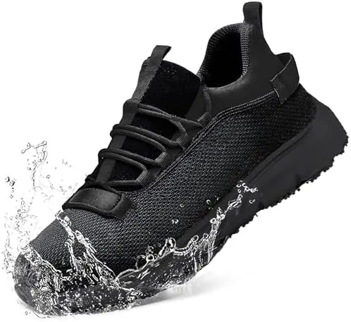 ulogu steel toe work shoes for men women safety roofing sneaker non slip